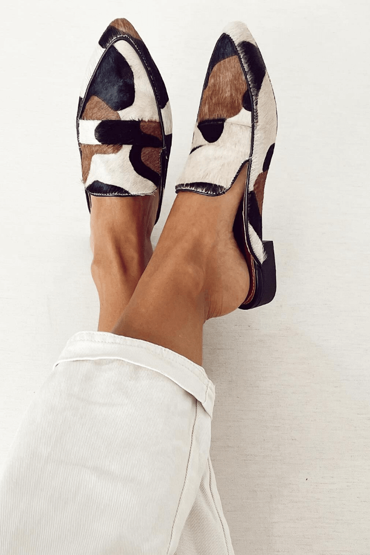THALIA – LOAFER WITH ABSTRACT PATTERN