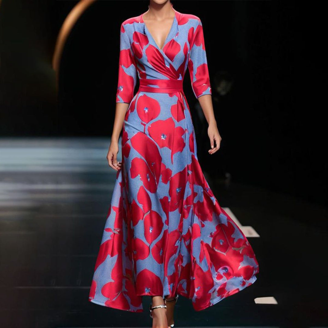 Béatrice - V-Neck Dress