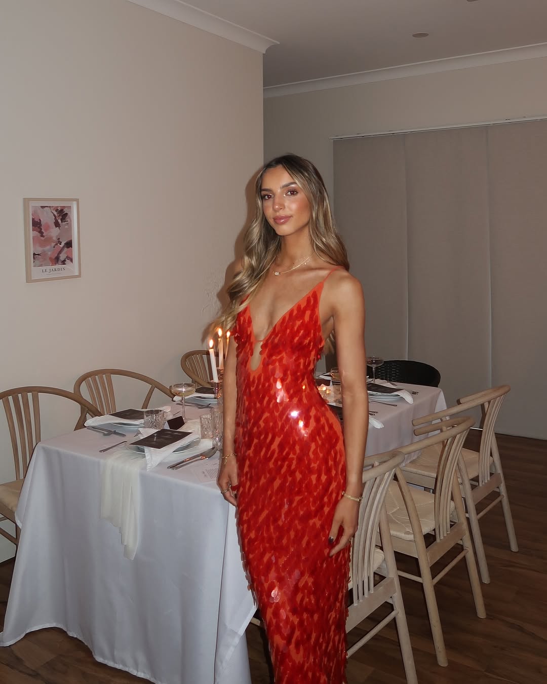 Aseel - Sequin Maxi Dress