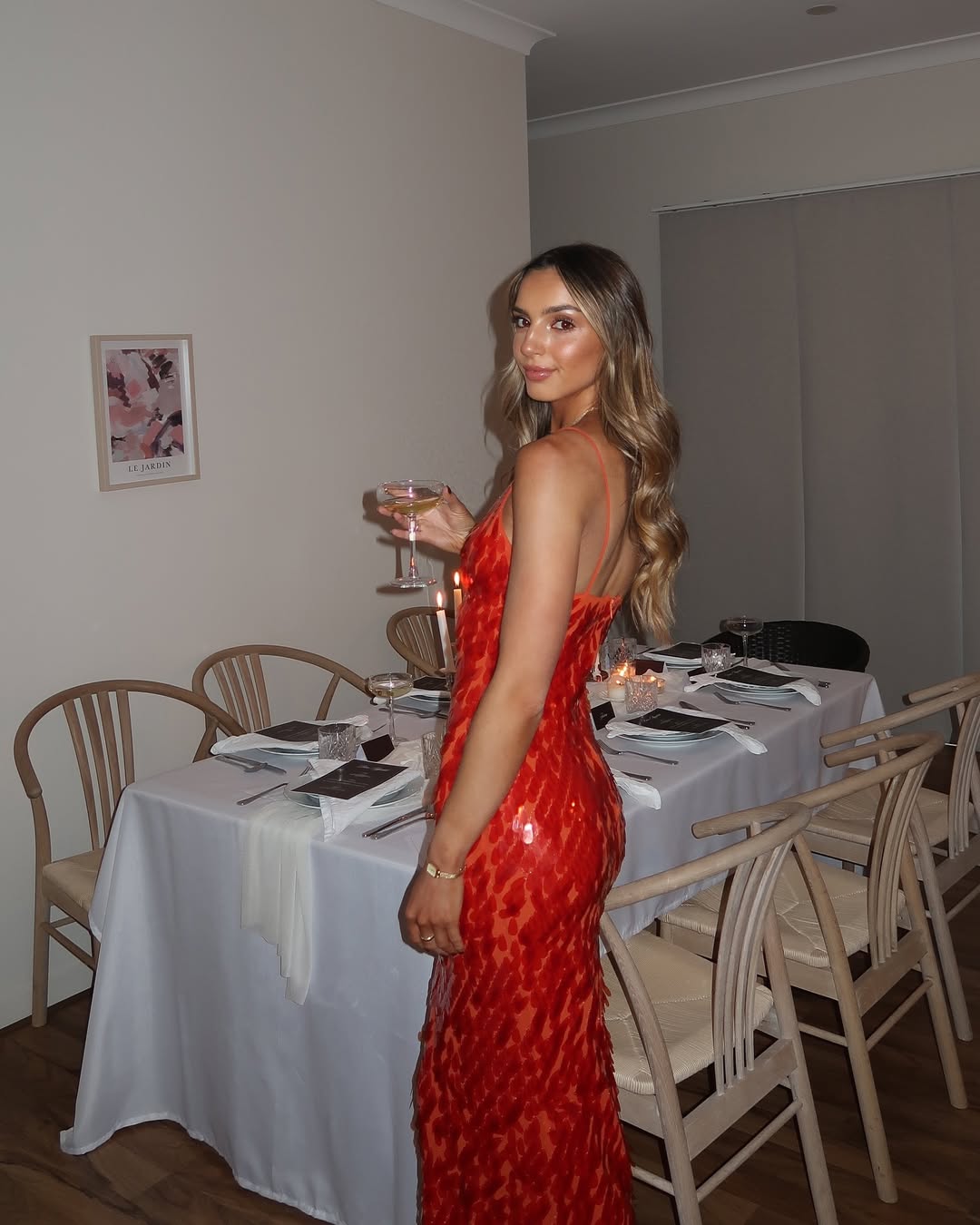 Aseel - Sequin Maxi Dress