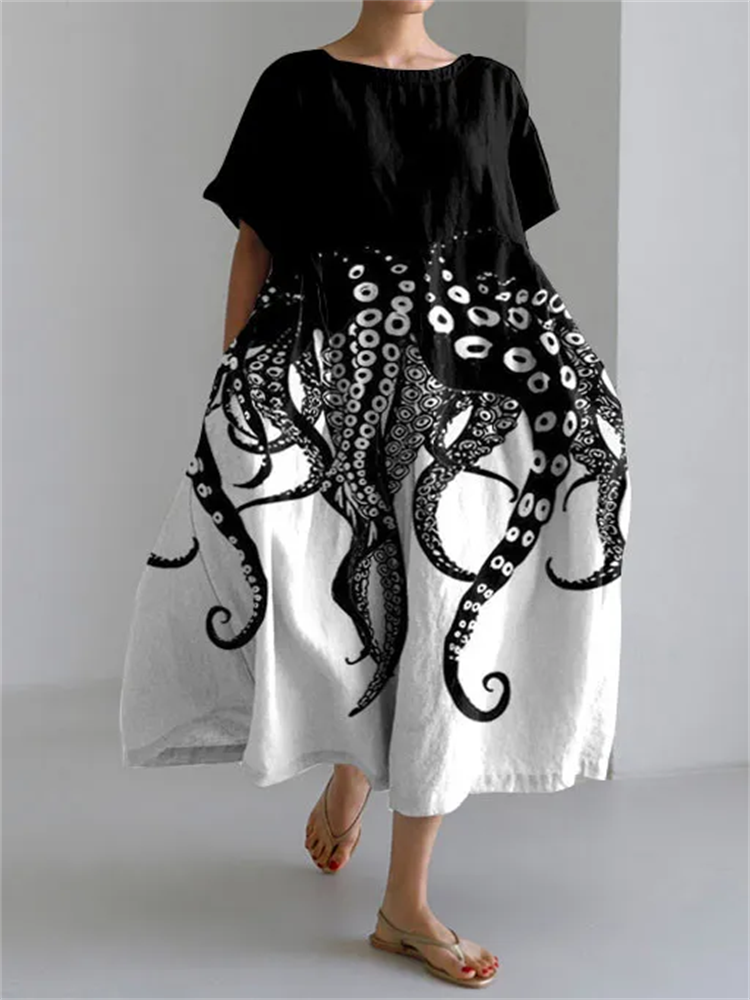 RAFFAELLA - Artistic Summer Dress with Freedom of Movement