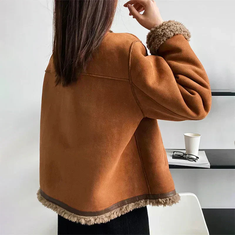 ORLYSSE – GENUINE SHEEPSKIN JACKET