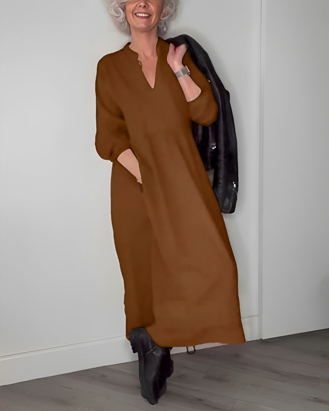 Mia - Elegant & Flattering Winter Dress