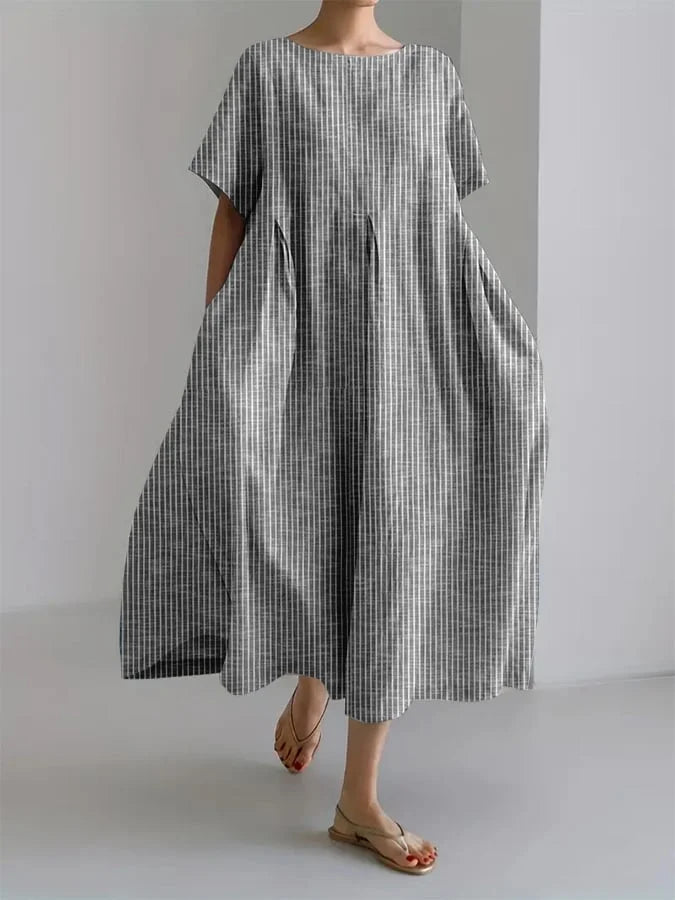 BIANCA - Casual Long Dress with Comfortable Cut