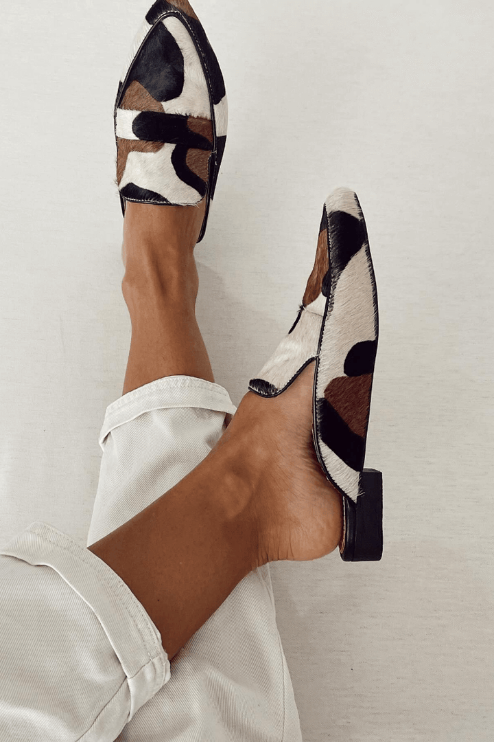 THALIA – LOAFER WITH ABSTRACT PATTERN