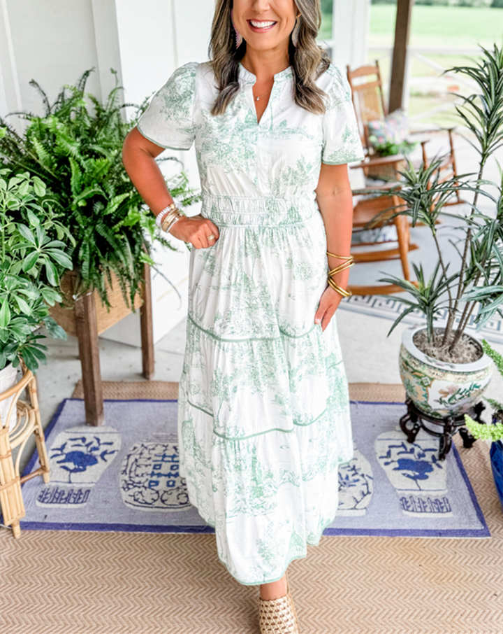 RENIRA – TOILE MAXI DRESS