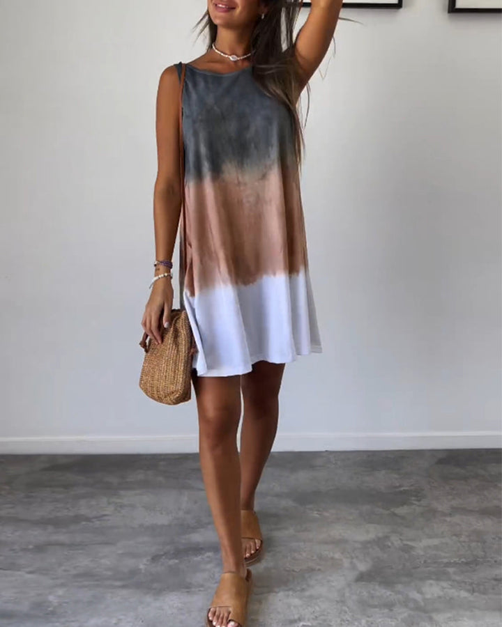 LYRA – CASUAL GRADIENT DRESS