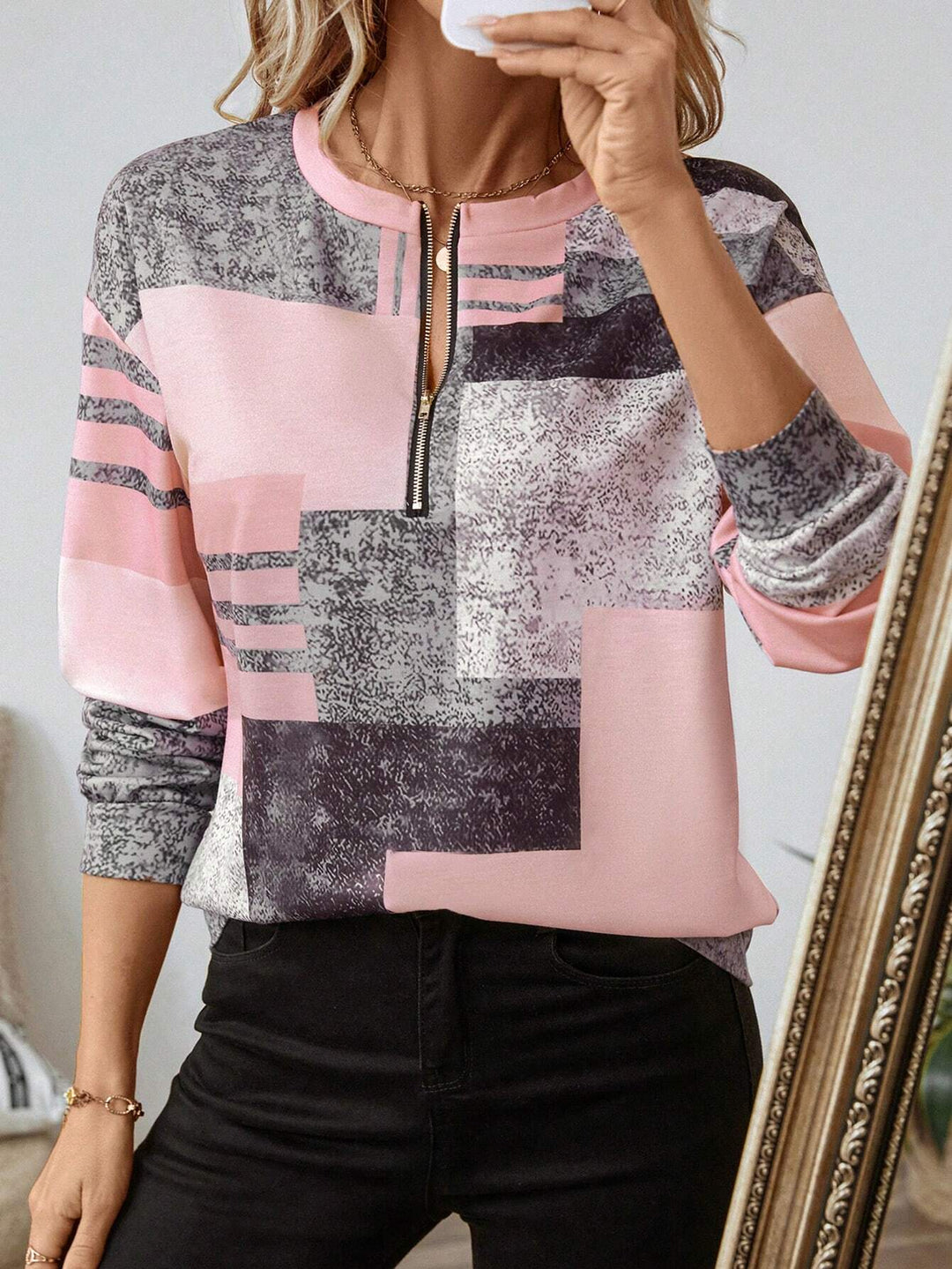 EVELYSSIA – CHIC VINTAGE SWEATSHIRT