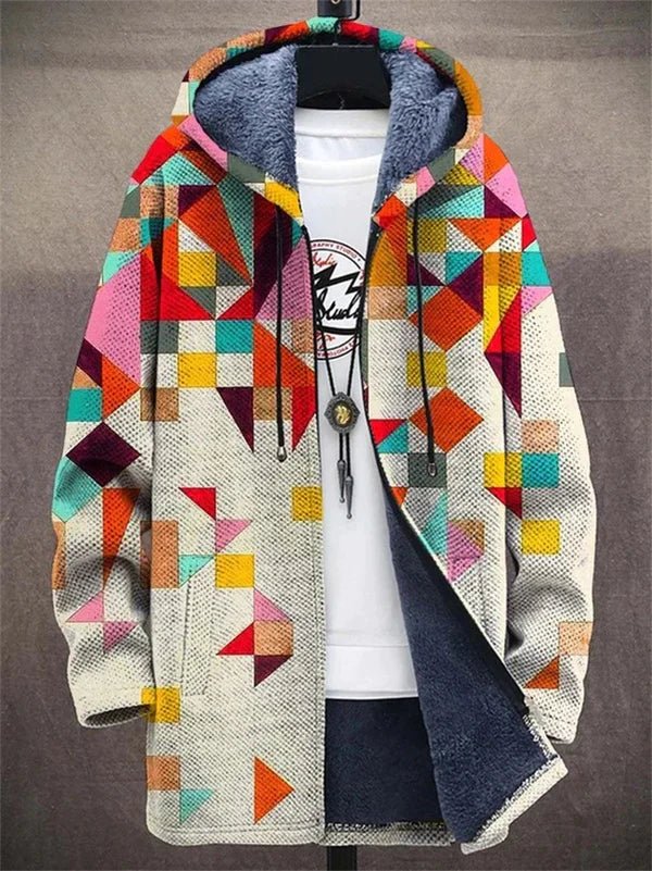 BEAU – STYLISH PRINTED CARDIGAN WITH ELEGANT DESIGN