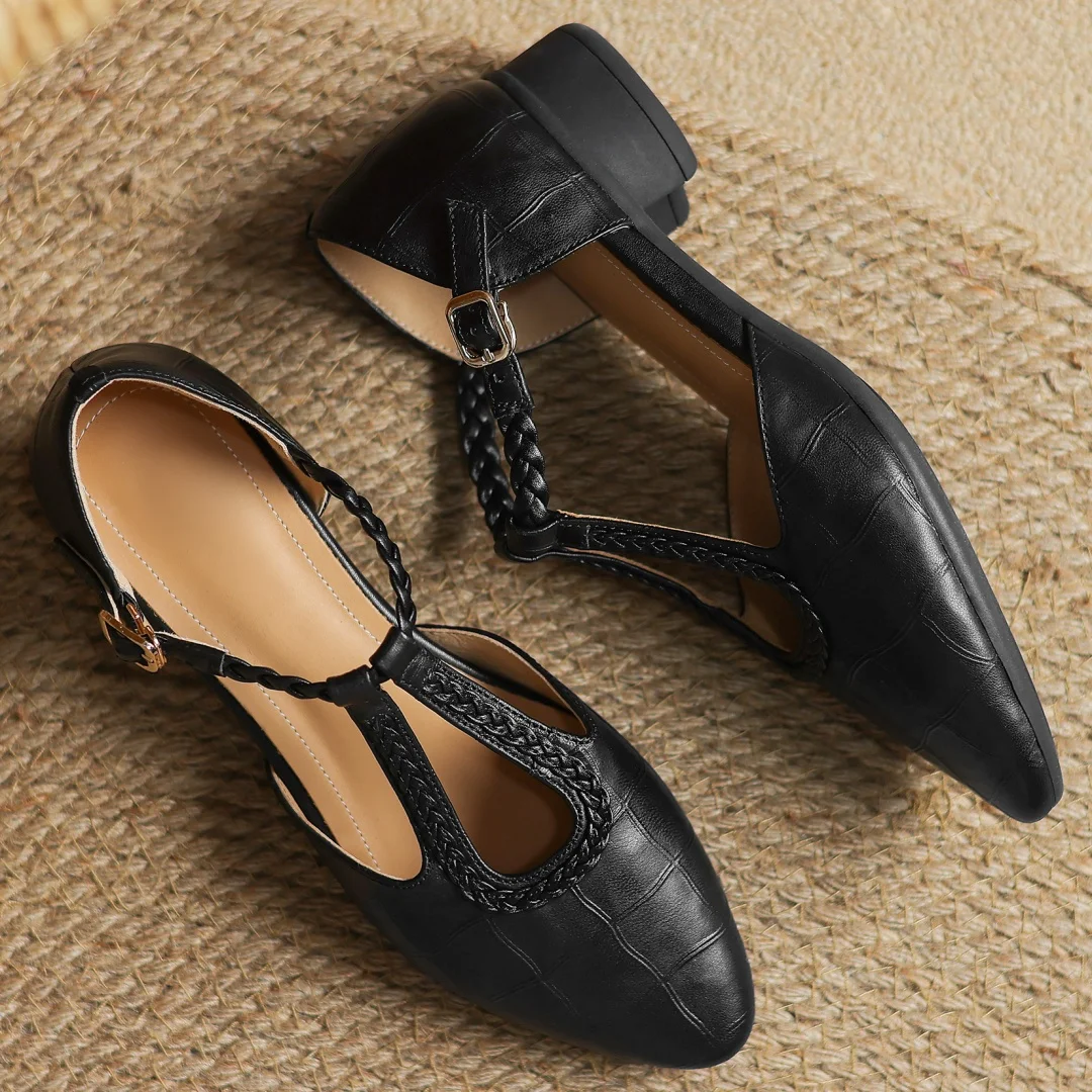 CAERAVELLE – KEPA LEATHER MARY JANE