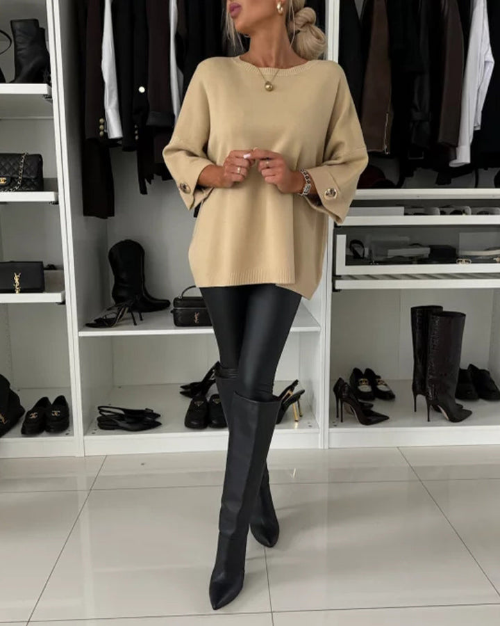 ISABELLA – ELEGANT KNIT BLOUSE