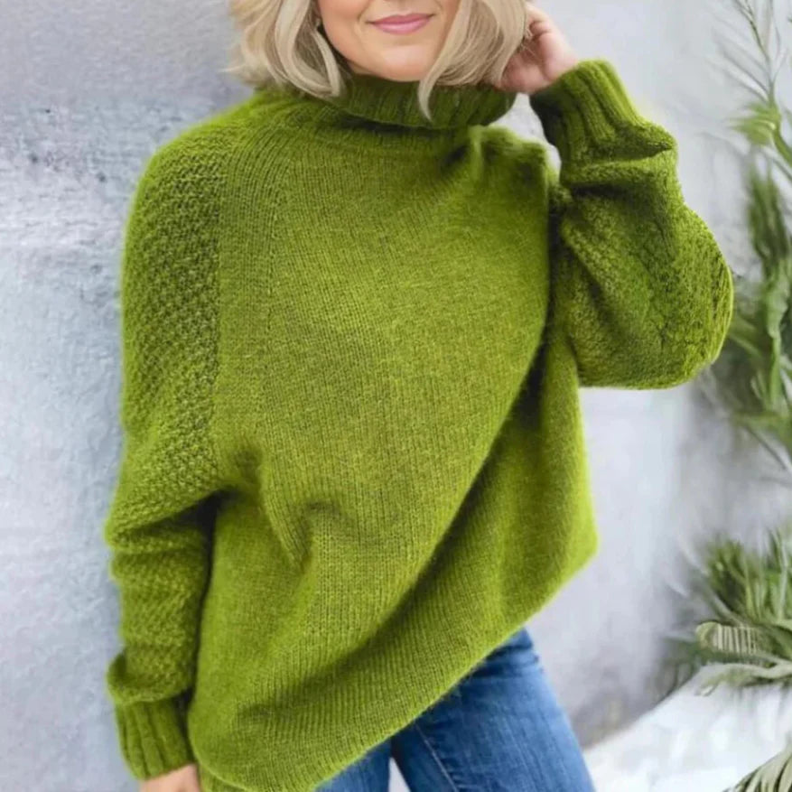 Angela - Elegant Turtleneck Sweater