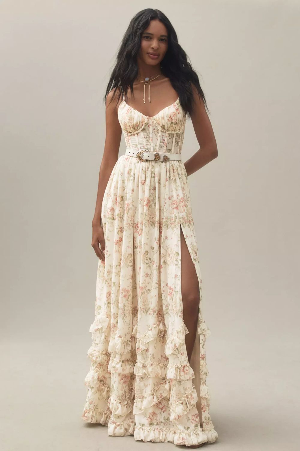Alira - Elegant Floral Summer Dress
