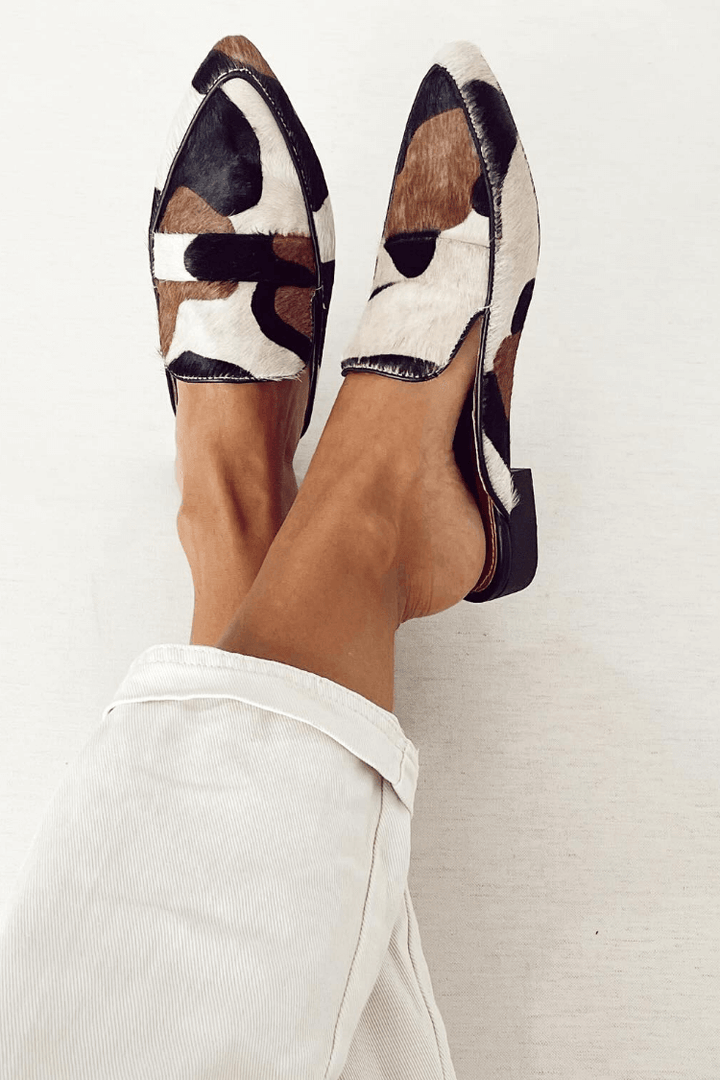 THALIA – LOAFER WITH ABSTRACT PATTERN