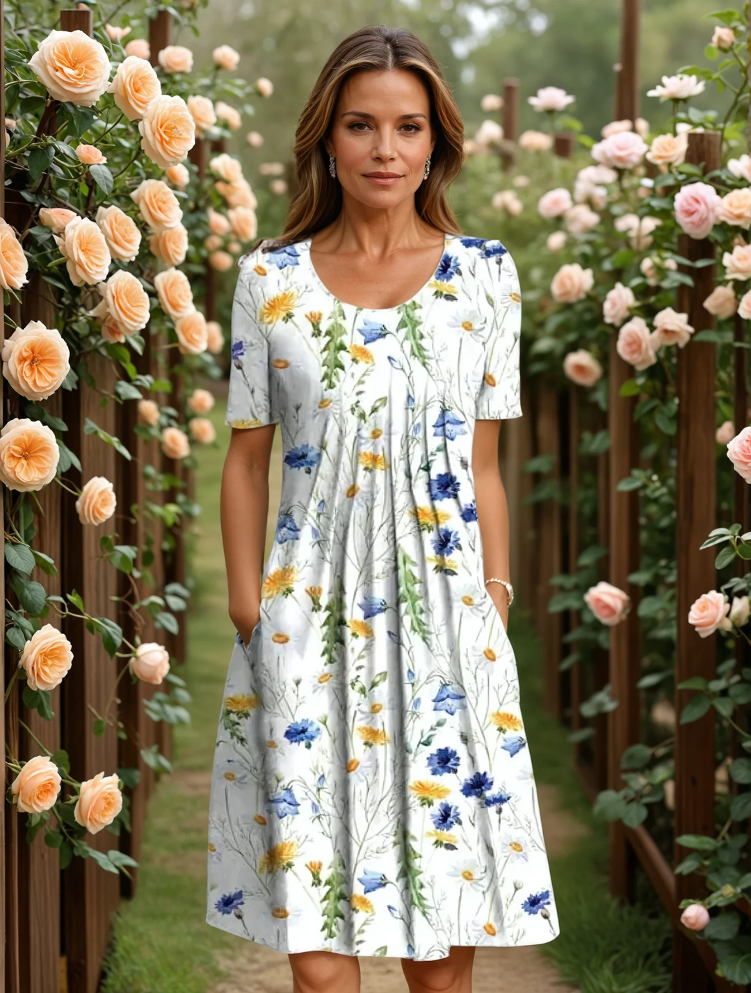 KIRAYA – ELEGANT DRESS WITH TUMMY COVERAGE
