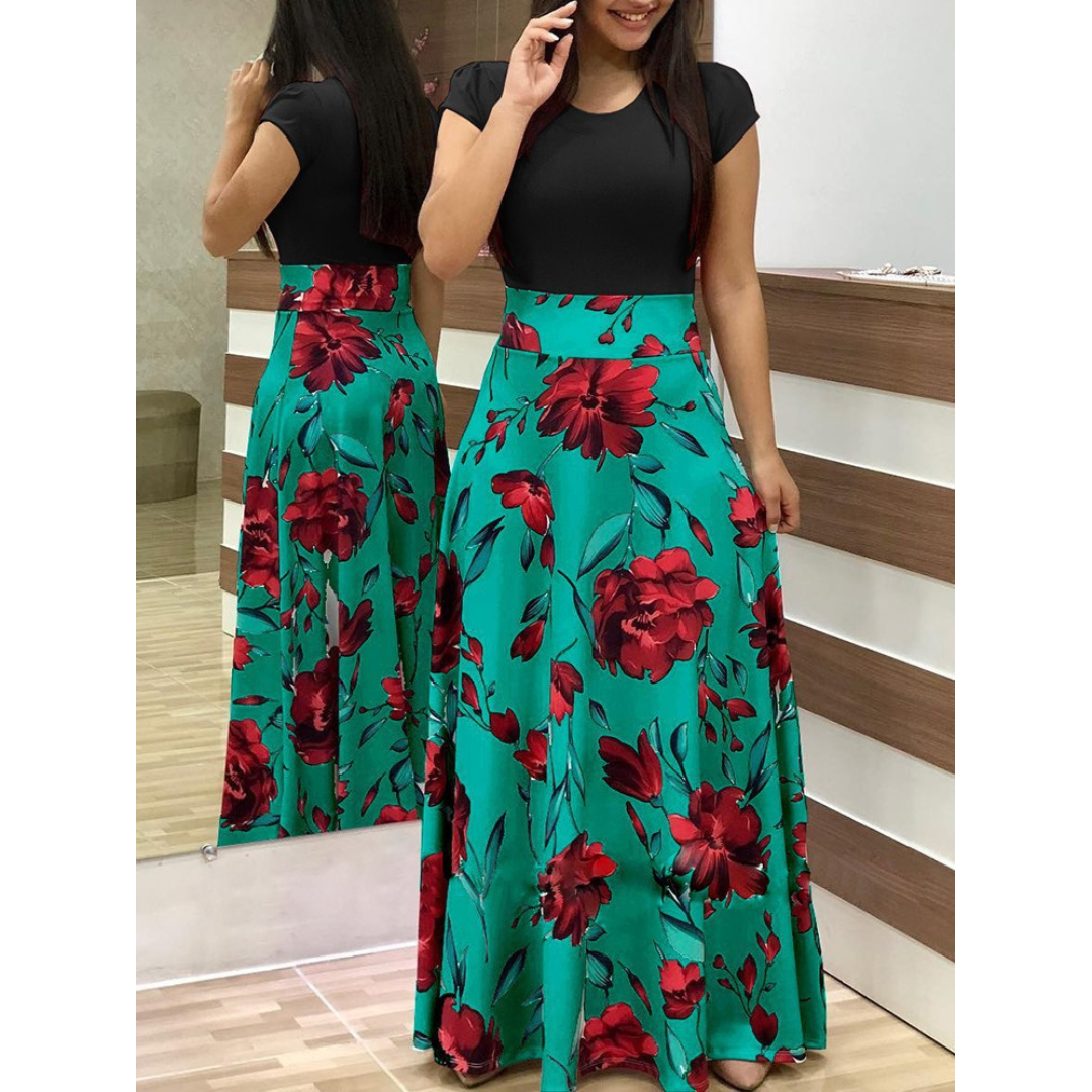 HARLOWE – ELEGANT FLORAL DRESS