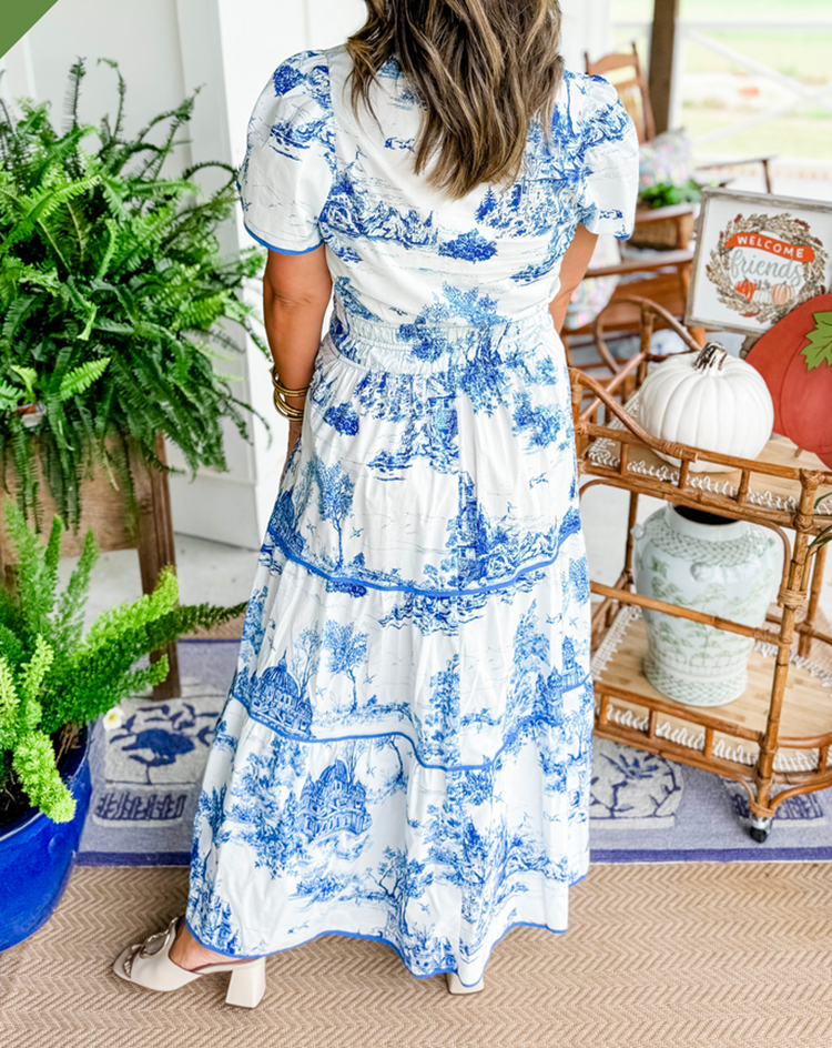 RENIRA – TOILE MAXI DRESS