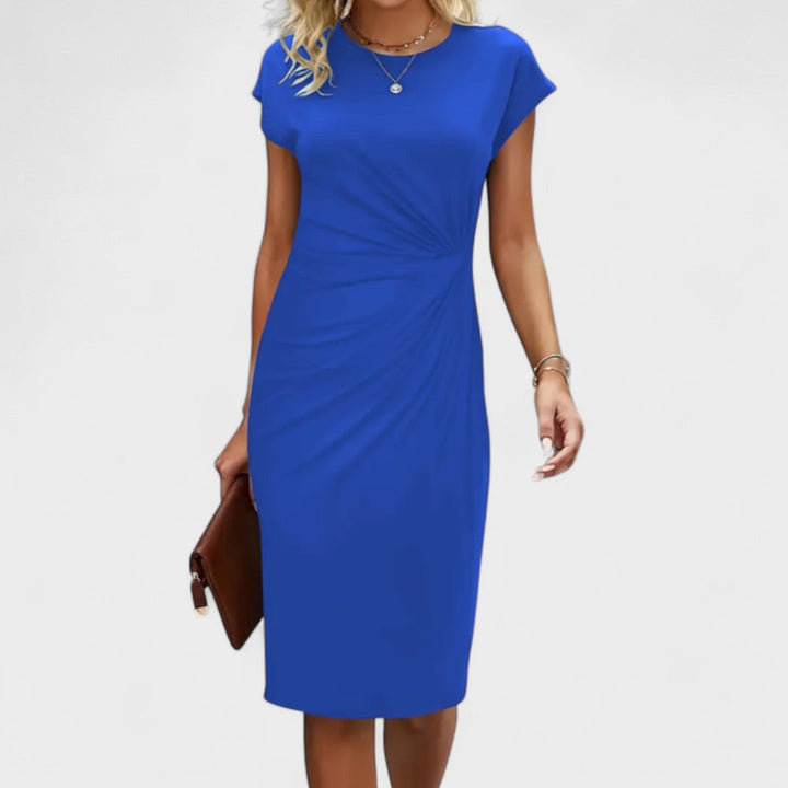 ELLOWEN – SHORT SLEEVE FORMAL DRESS FOR WOMEN