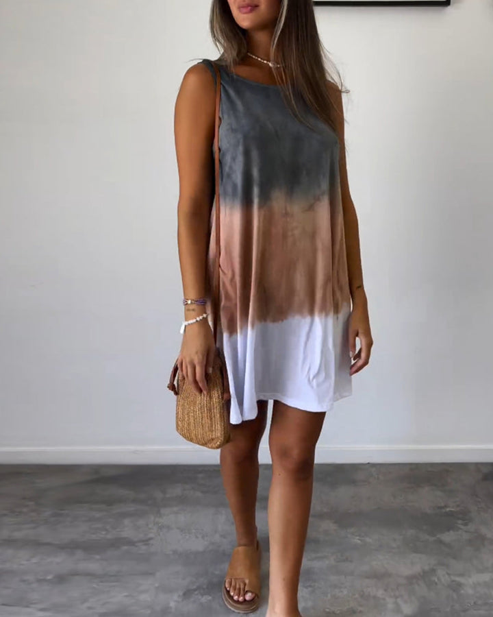 LYRA – CASUAL GRADIENT DRESS