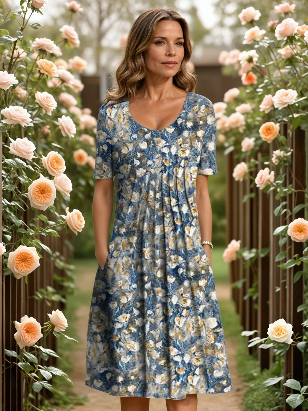KIRAYA – ELEGANT DRESS WITH TUMMY COVERAGE