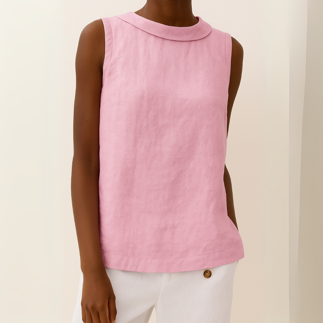SERENELLE – SLEEVELESS ELEGANT TOP