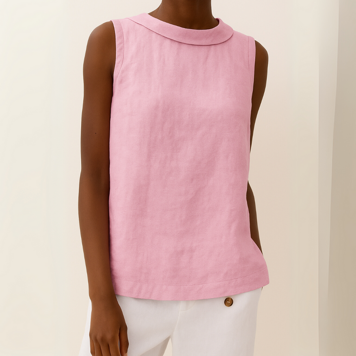SERENELLE – SLEEVELESS ELEGANT TOP