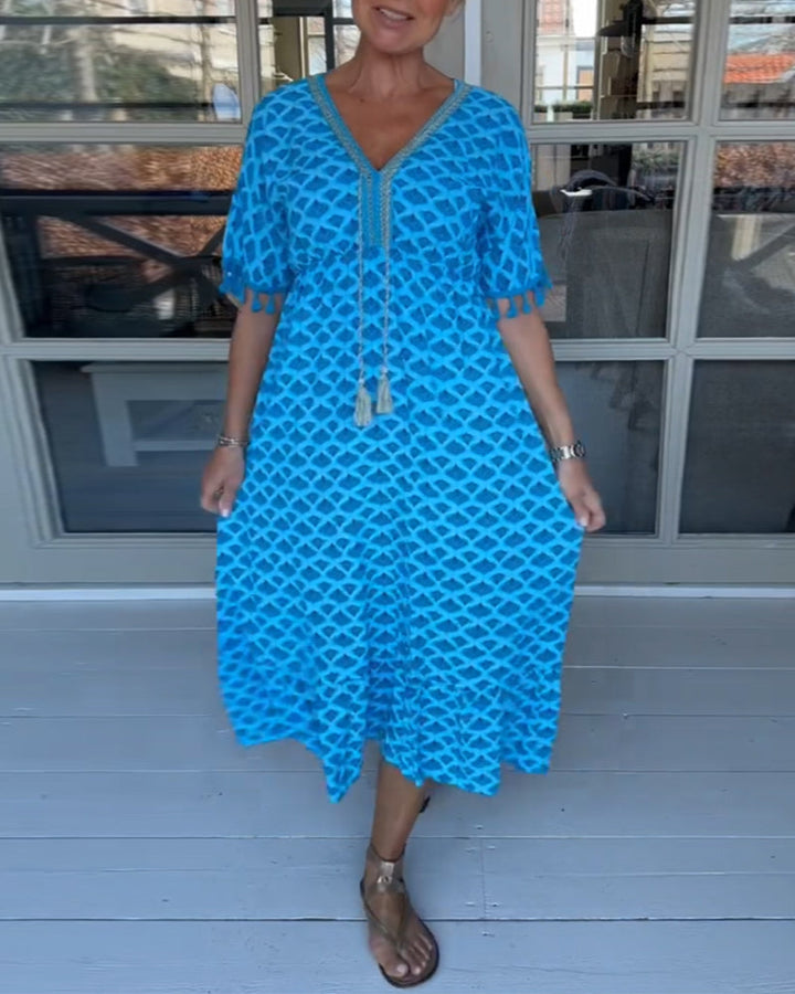 LEINA – PRINTED CASUAL DRESS