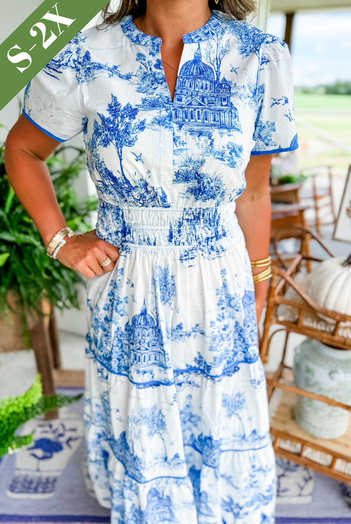 RENIRA – TOILE MAXI DRESS