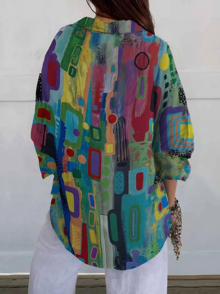 Persin - Stylish Multicolored Blouse