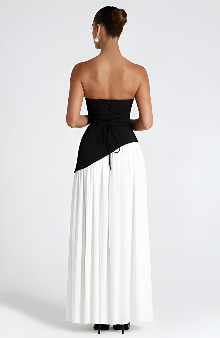 AURORA – RADIANT STRAPLESS EVENING GOWN