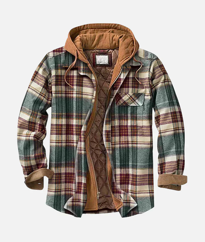 MIRELITH – PLAID PATCHWORK JACKET