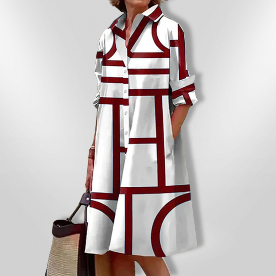 AVELIA – EVERYDAY POCKETED MIDI DRESS