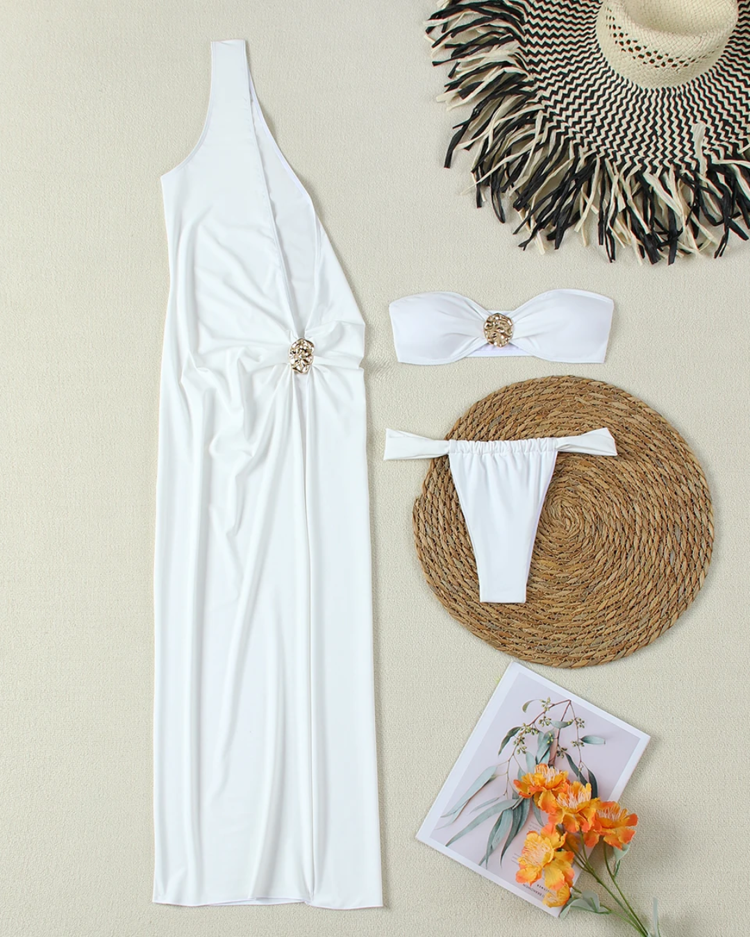Sharyn - Asymmetrical 3-Piece Set