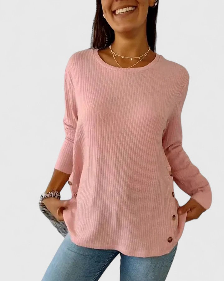AVENNA – ELEGANT CREW TOP FOR EVERYDAY STYLE