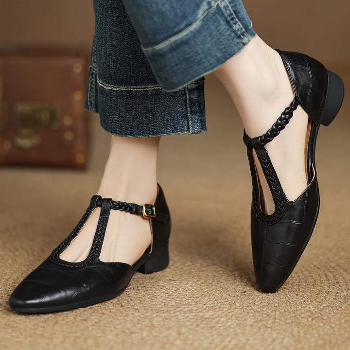 CAERAVELLE – KEPA LEATHER MARY JANE