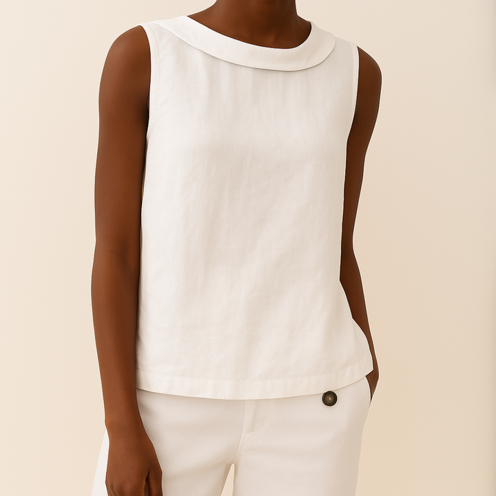 SERENELLE – SLEEVELESS ELEGANT TOP