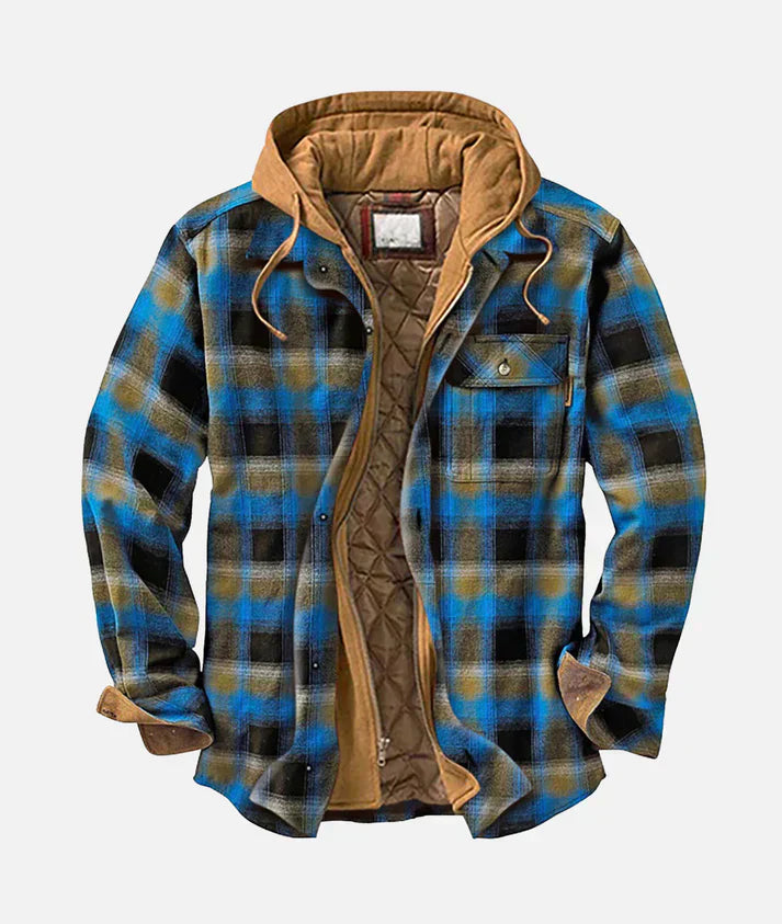 MIRELITH – PLAID PATCHWORK JACKET