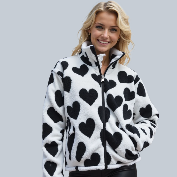 ALVEENA – REVERSIBLE HEART JACKET