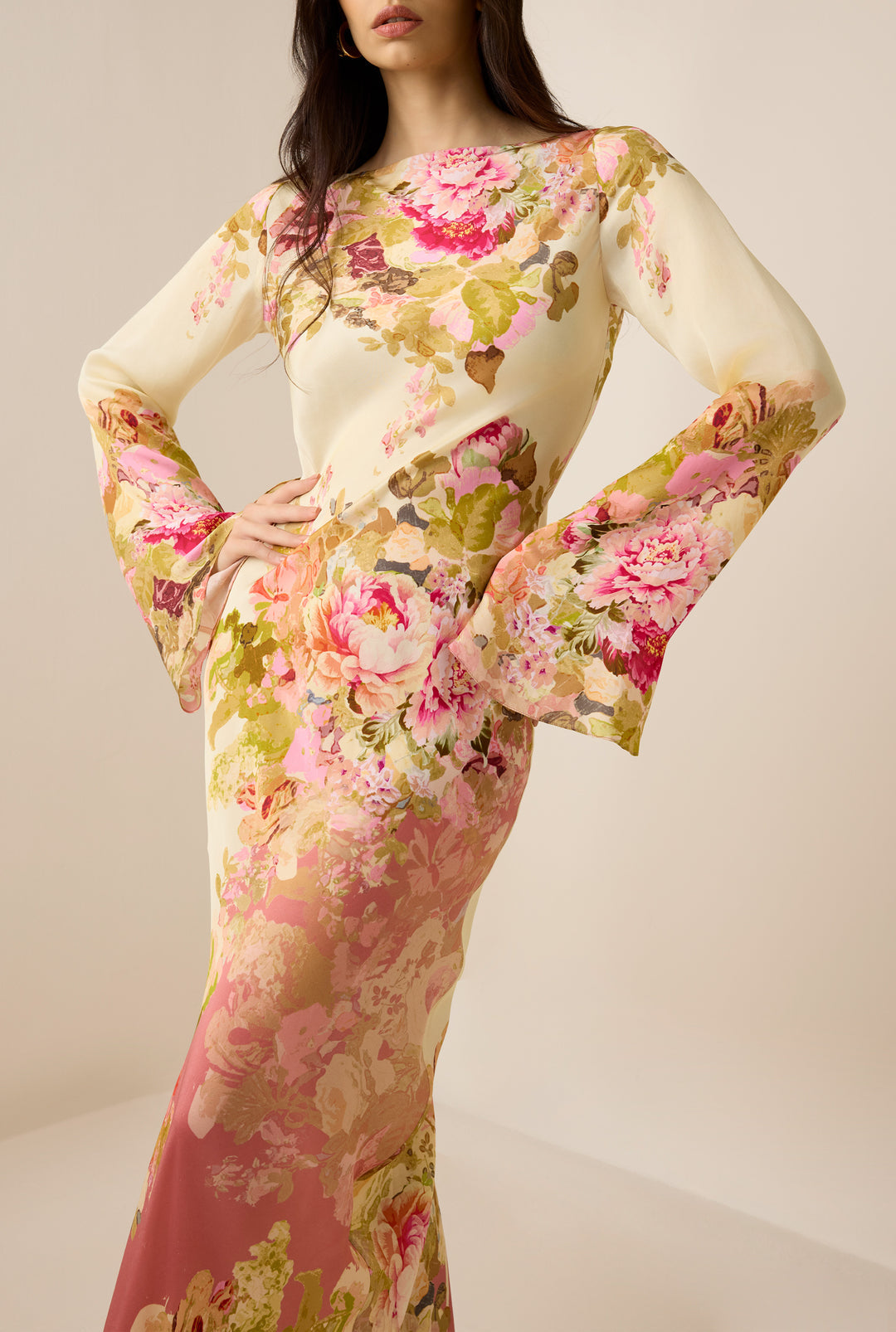 AMYNELLE – FLORENCIA LONG DRESS