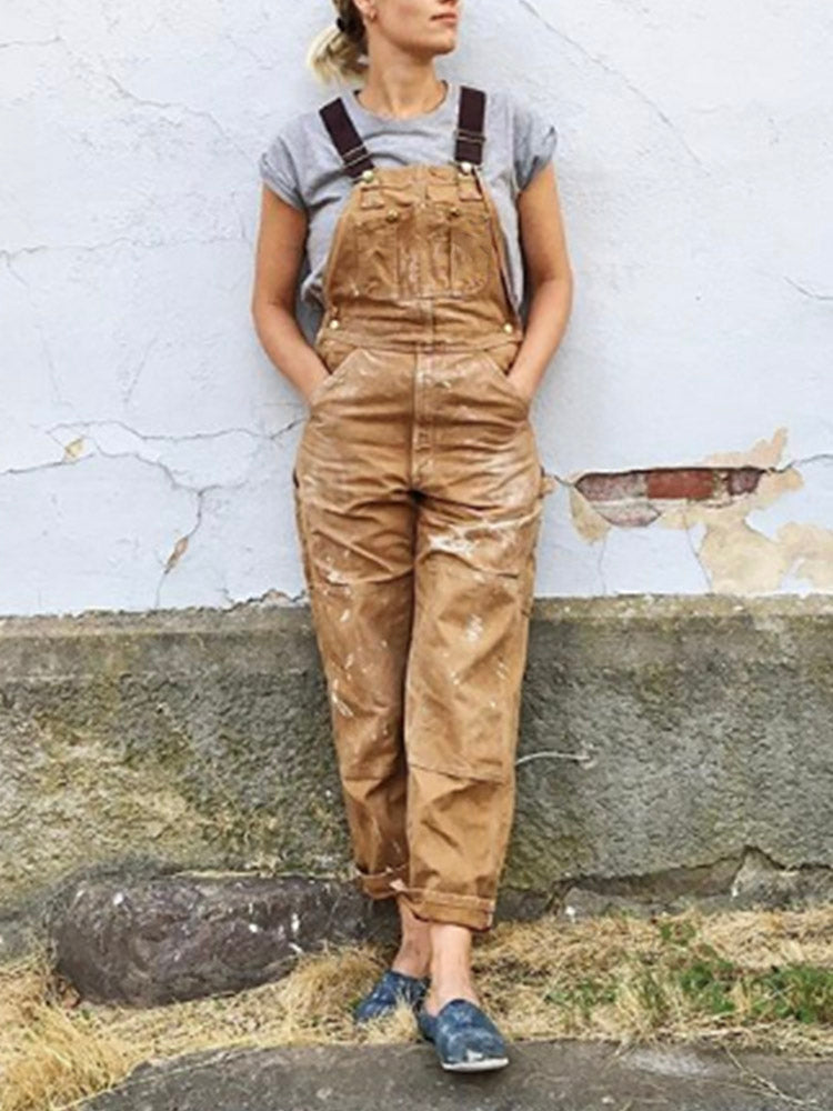 DORIS – STYLISH CANVAS OVERALL