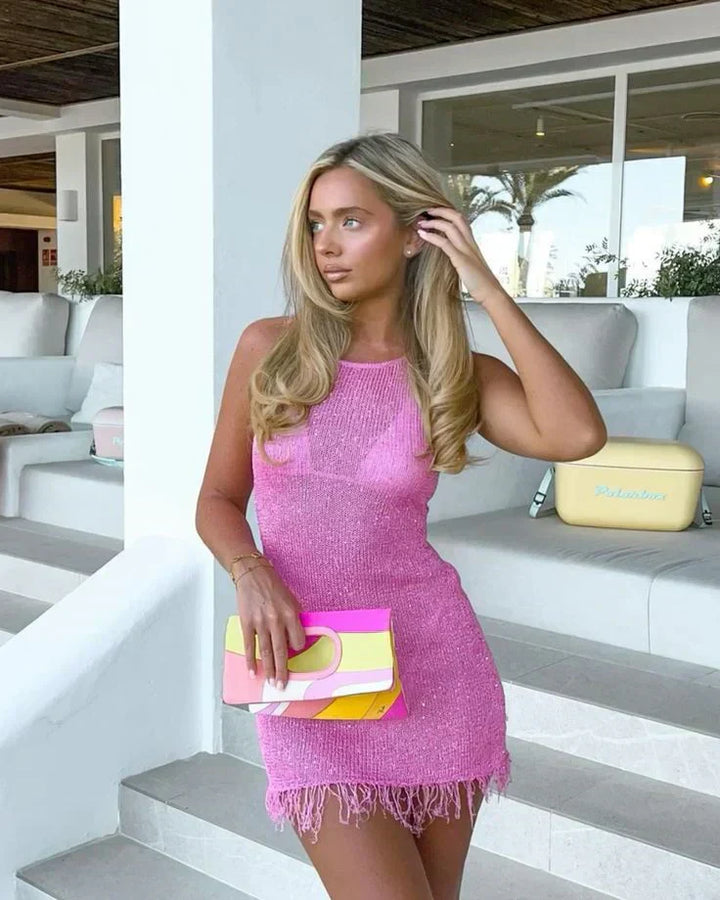 Svetlana - Sparkly Mini Dress