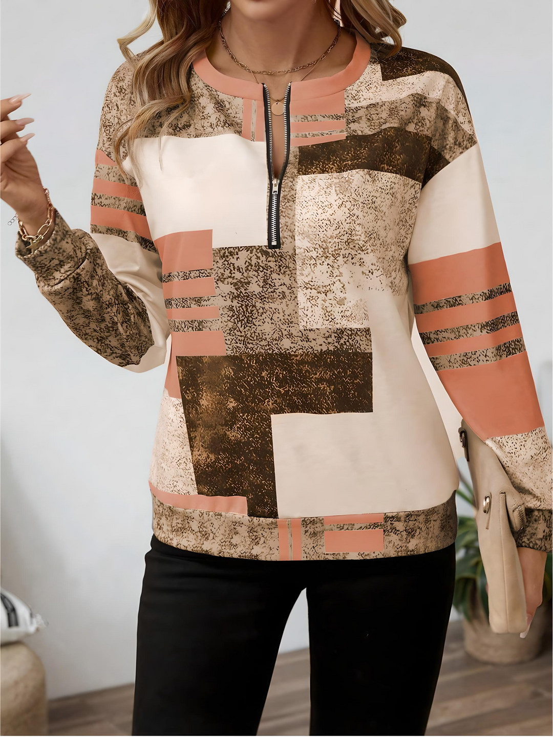 EVELYSSIA – CHIC VINTAGE SWEATSHIRT