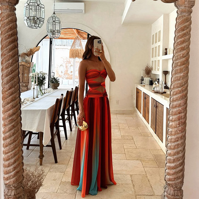 Suzy - Strapless Maxi Dress