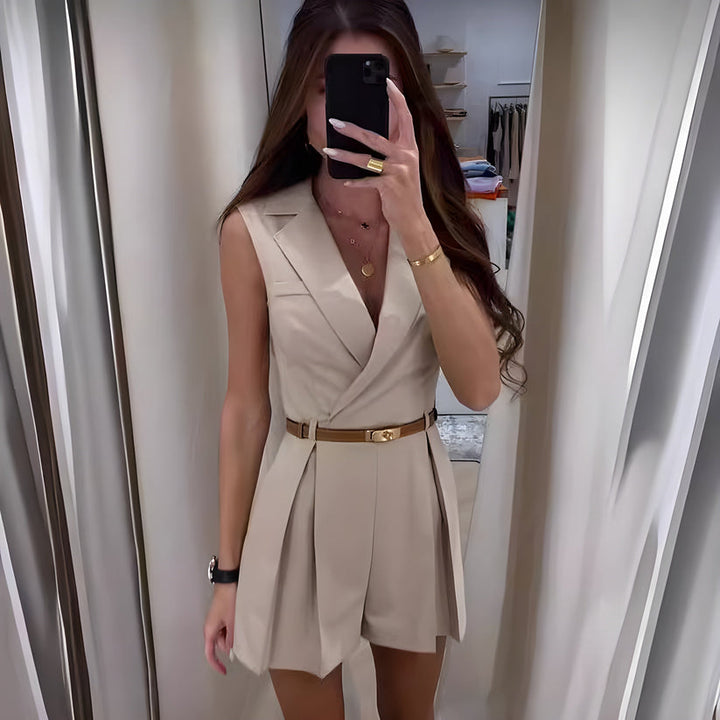 Tessa – Elegant Sleeveless Jumpsuit