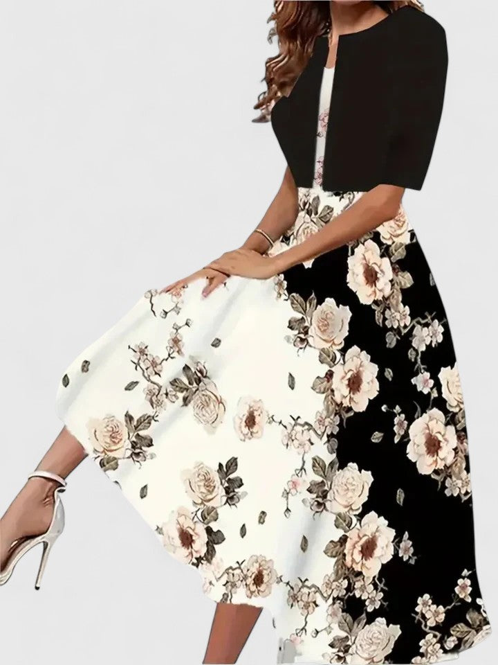 CHANTAL – ELEGANT MIDI DRESS