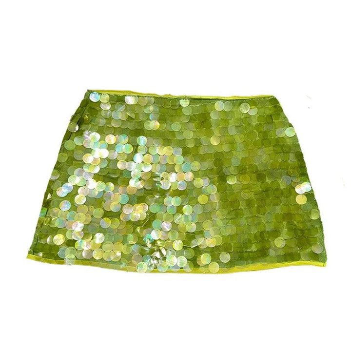 Quenzy - Sequin Mini Skirt