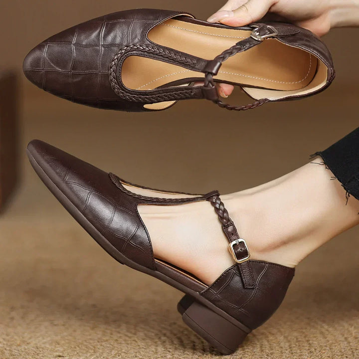 CAERAVELLE – KEPA LEATHER MARY JANE