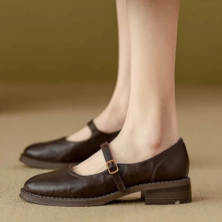 IRAVYNNA – CLASSIC LEATHER MARY JANES