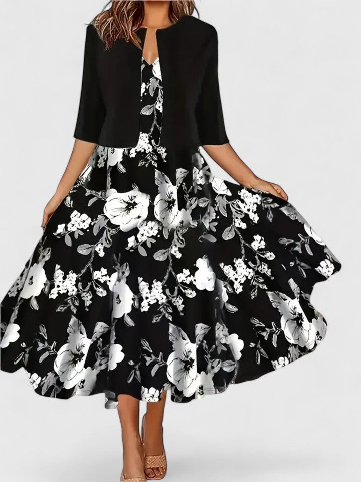CHANTAL – ELEGANT MIDI DRESS