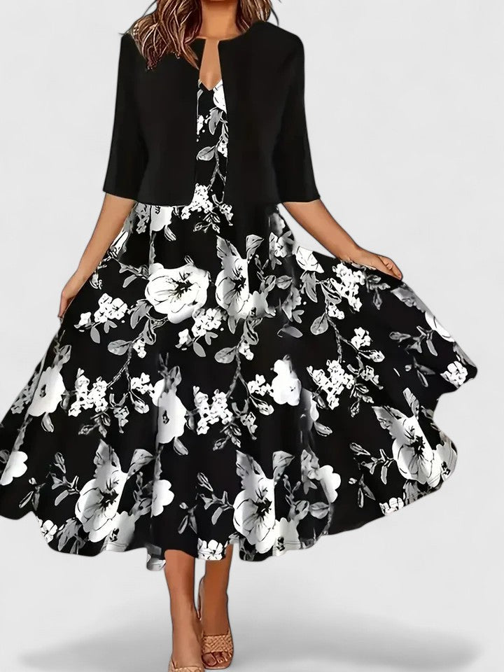 CHANTAL – ELEGANT MIDI DRESS